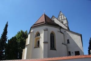 Apsis Kirche Unterschwarzach
