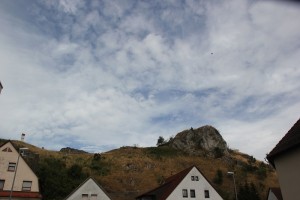 Felsen des Loewenfelsen Blaustein-Ehrenstein