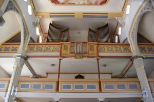 Orgel Kirche Unterschwarzach
