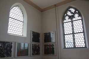 Gotische Fenster Kreuzkapelle Bad Saulgau
