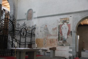 Apsis Malereien Kloster Reichenau