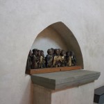 Nische mit Abendmahl Darstellung Kloster Reichenau