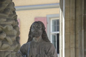 Gesicht Figur Muenster Ueberlingen