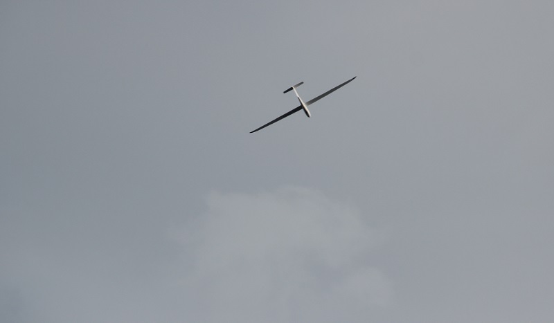 Segelflieger in der Luft