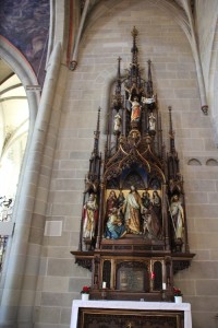 spaetgotischer Altar