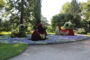 Blumenfiguren Insel Mainau