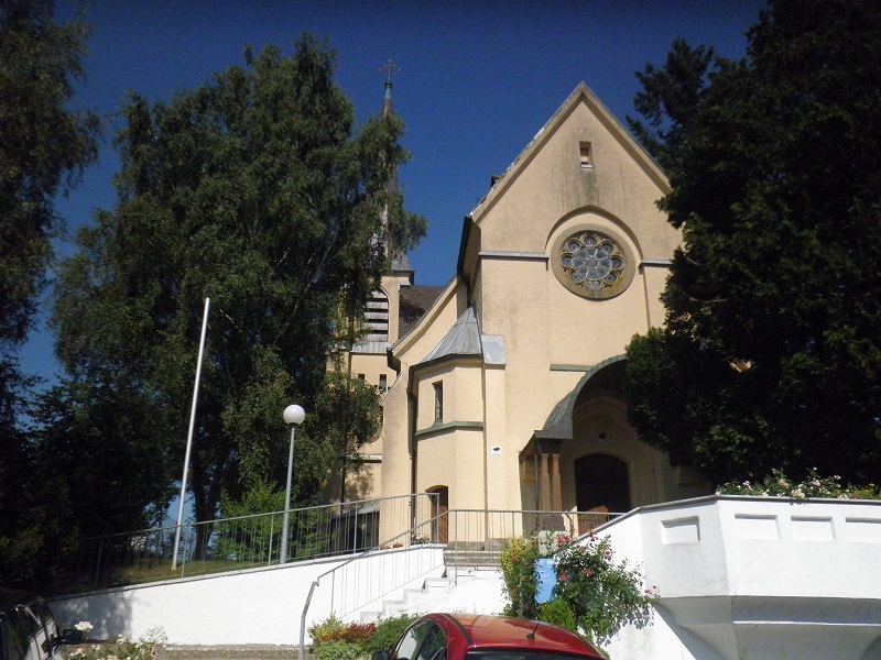 Erste Burg Waldsees – Burghalde der evanglischen Kirche