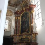 Rechter Seitenaltar Kirche St Georg Jakobus Isny