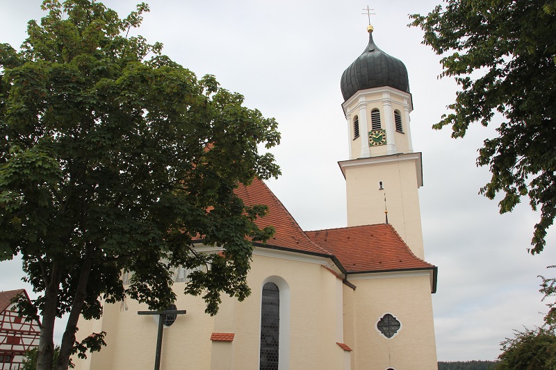 Barocke Kirche St. Stephanus in Schwendi