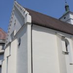 Westportal Kirche St Georg in Koenigeggwald