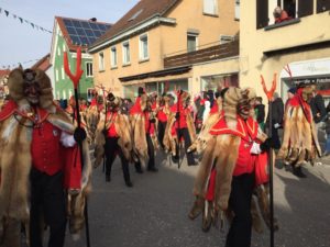 Wilder Mann Fasnet 2017 Kisslegg