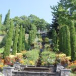 Wasserspiel Garten Schloss Insel Mainau