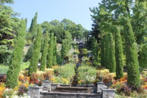 Wasserspiel Garten Schloss Insel Mainau
