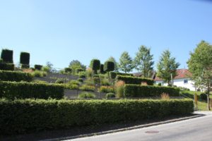 Gartenanlage Rot an der Rot