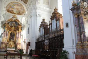 Rechter Chor St Verena Rot an der Rot