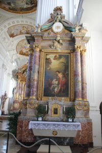 Seitenaltar Apsis St Verena Rot an der Rot