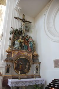 Seitenaltar Mauritius Rot an der Rot