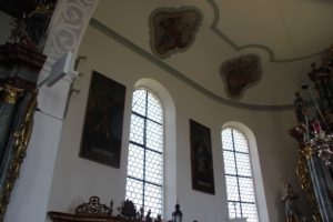 Verzierungen Apsis St Blasius Attenweiler