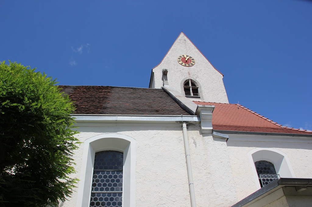 Apsis Langhaus Kirche Zussdorf