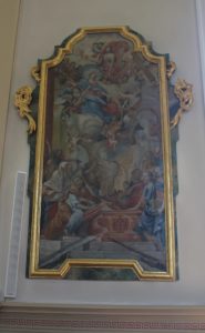 Barockes Bild St Simon u Judas Kirche Zussdorf