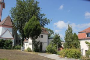 Gebauede Ensemble Schloss Grosslaupheim