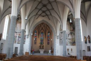 Innenraum St Martin Leutkirch