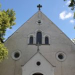 Romanische Front der Kirche Zussdorf