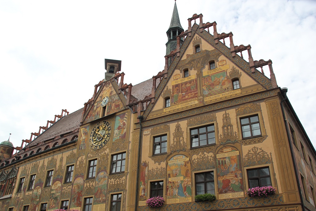 Uhrgiebel Rathaus Ulm