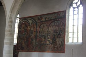 Wandgemaelde Jesu Verurteilung 16 Jahrhundert St Georg Riedlingen