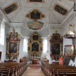 Barockes Inneres St Baptist Haisterkirch