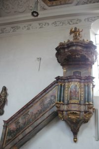 Kanzel St Baptist Haisterkirch