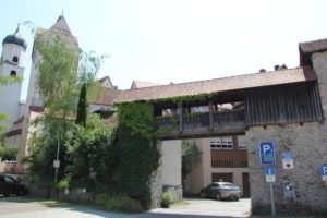 Wehrgang Durchgang Isny