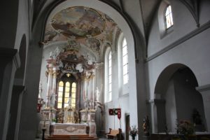Barocke Apsis Kloster Baindt