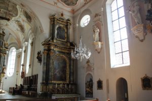 Seitenaltar Chor Kirche Laupheim