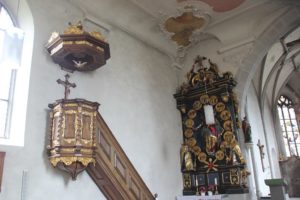 Kanzel Kirche Owingen