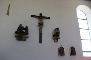 Figuren Kirche St Baptist Danketsweiler