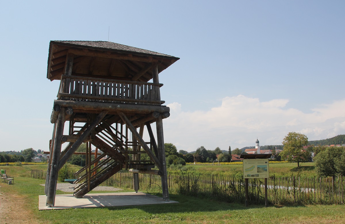 Aussichtsturm Donau bei Sigmaringen