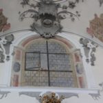 Gemaltes Fenster Kloster Wald