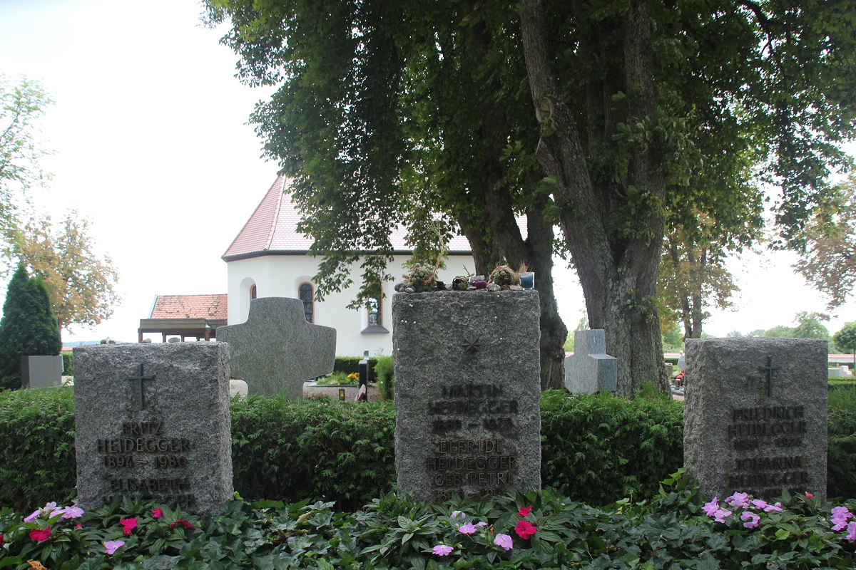 Friedhof von Meßkirch | Heideggers Grab