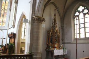Seitenaltar St Konrad Kirche Langenenslingen