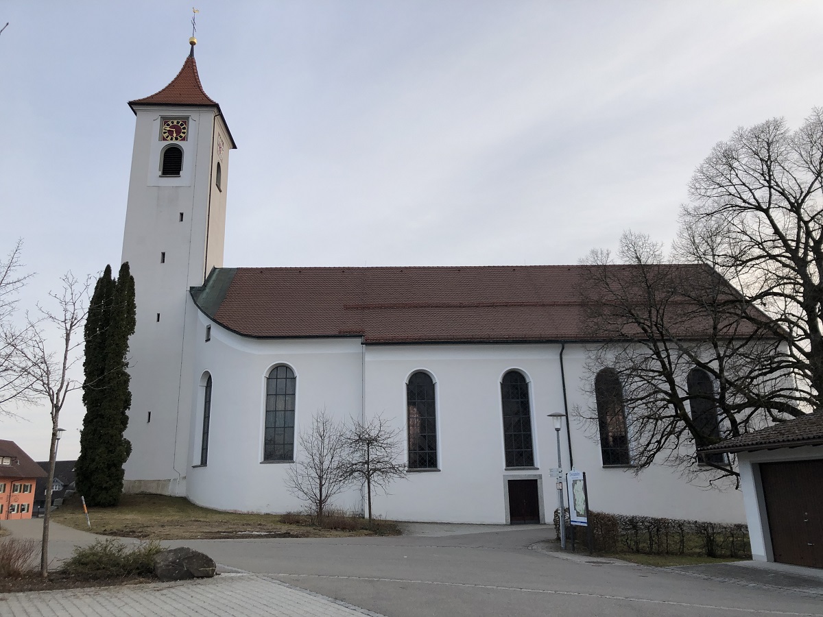 St. Mauritius in Christazhofen Kirchenschiff