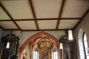 Gotischer Rundbogen Kirche Billafingen
