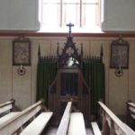 Beichtstuhl Neogotik Kirche St Martin Erolzheim