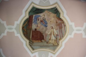 Deckenmalerei St Ottilia Muehlhausen