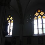 Neogotische Fenster Kirche St Martin Erolzheim