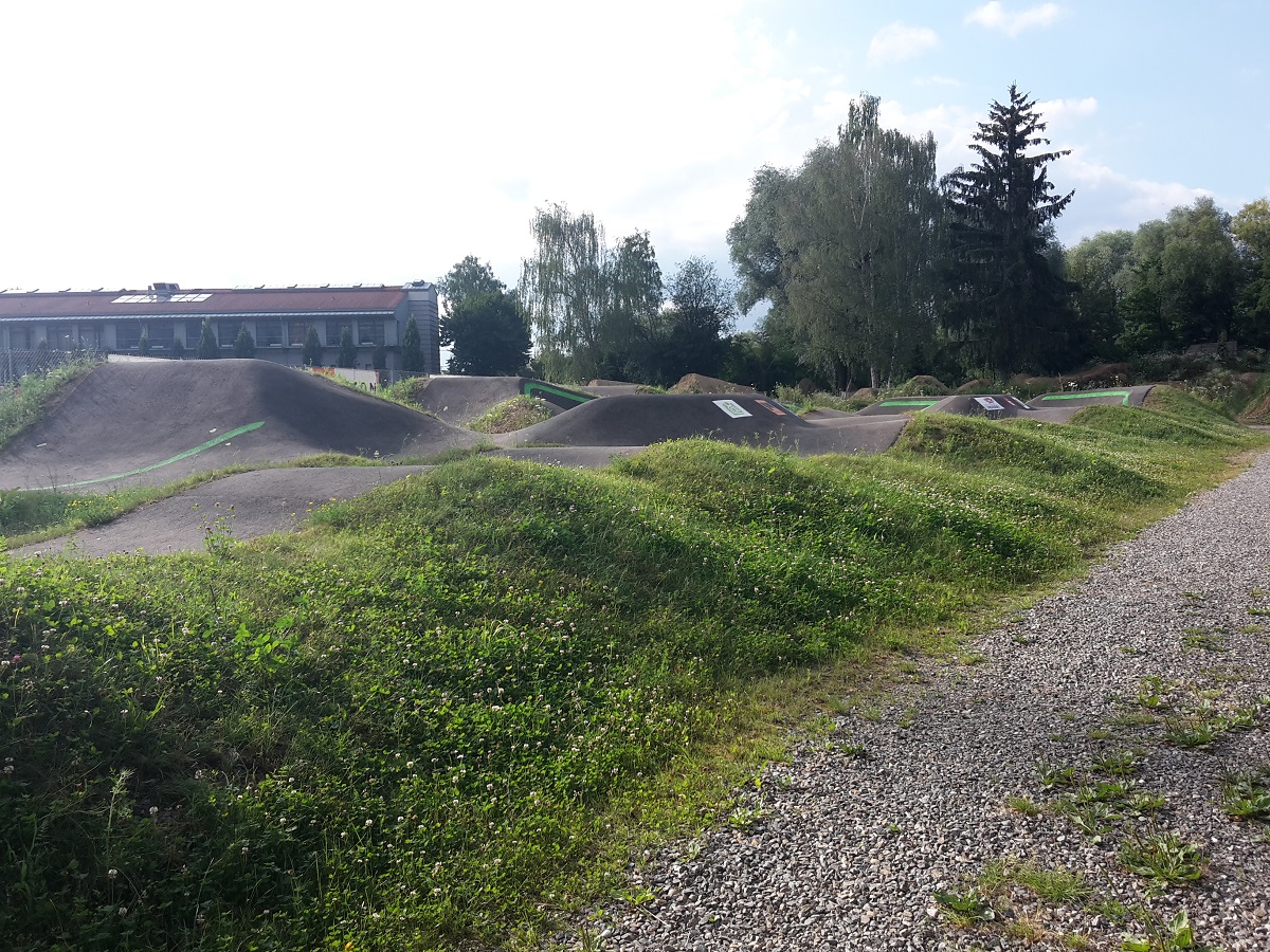 Pumptrack BMX Strecke Biberach