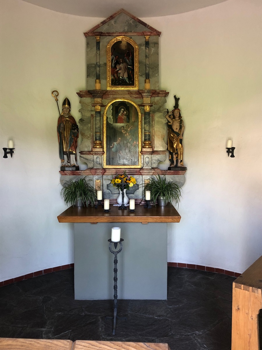 Barocker Altar der Stephanuskapelle Eisenharz