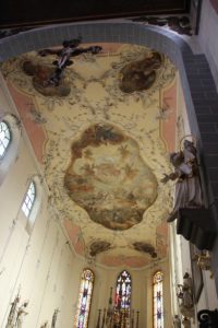 Barocke Deckenmalerei St Stephan Konstanz