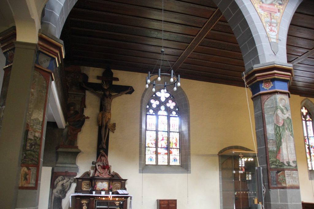 Gotische Fenster St Stephan Konstanz Oberschwabens