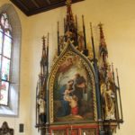 Neogotischer Seitenaltar links St Stephan Konstanz